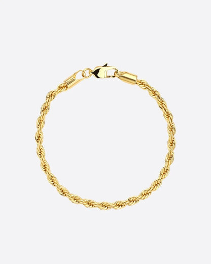 PULSERA CUERDA LIMPIA - 3MM ORO 18K